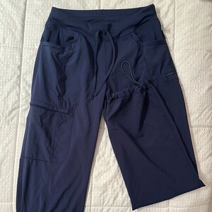 Navy Jogger Scrub Pants